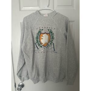 College House Vintage Alaska Classics Collection Gray Crewneck Sweatshirt Sz; XL